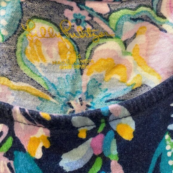 Lilly Pulitzer Mini Dian Long Sleeves Dress Kids Size XL 12-14 - Picture 5 of 7